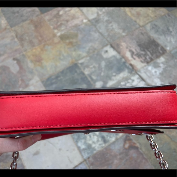 Cherry Red Michael Kors Crossbody Bag - Picture 4 of 8